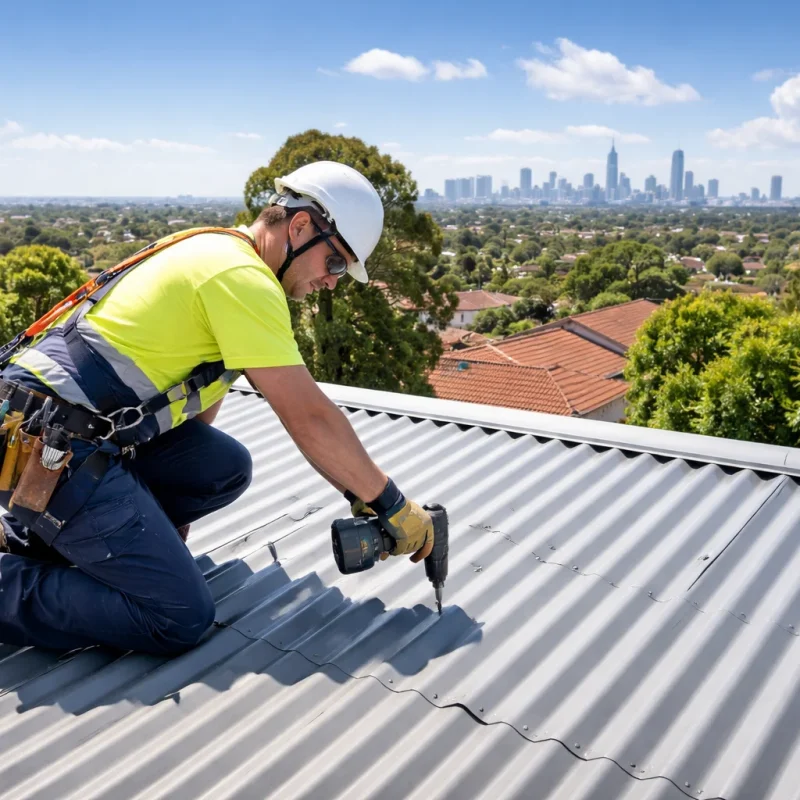 Metal Roofing Maintenance in Bayswater